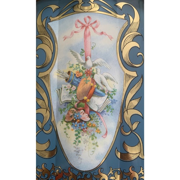 English Angel Biscuit Storage Tin - Picture 6 of 10